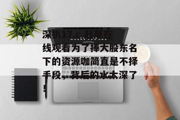 深扒17.c 起草在线观看为了捧大股东名下的资源咖简直是不择手段，背后的水太深了！